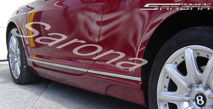Custom Bentley GT  Coupe Side Skirts (2004 - 2011) - $690.00 (Part #BT-002-SS)